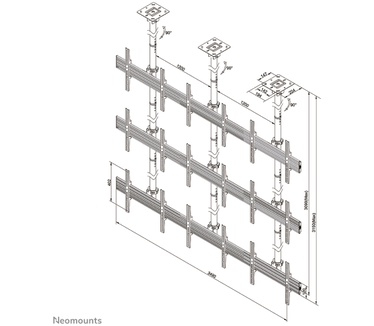 Neomounts by Newstar NeoMounts PRO videowall plafondsteun