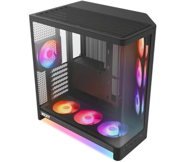 NZXT H6 RGB+ Zwarrt