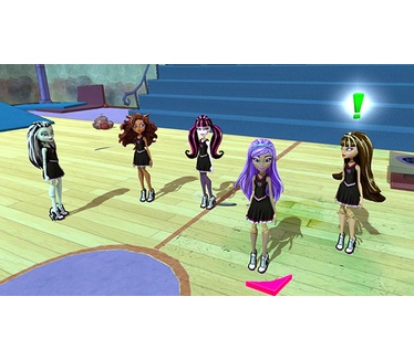 Monster High: New Ghoul In School, Wii U