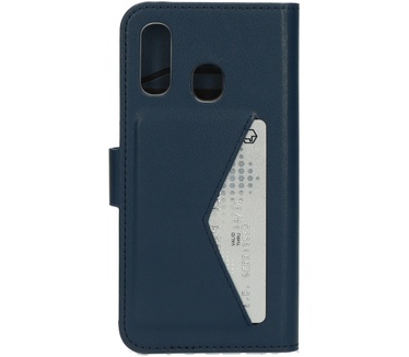Mobiparts Classic Wallet Case Samsung Galaxy A40 (2019) Blue