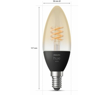 Philips Hue Filament Kaarslamp E14
