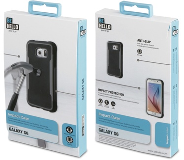 BeHello Samsung Galaxy S6 Impact Case Grey/Black