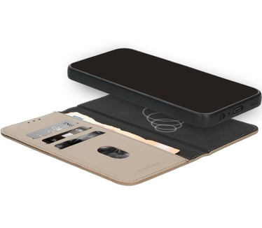 Mobiparts Leather 2 in 1 Wallet Case Samsung Galaxy A55 (2024) Taupe