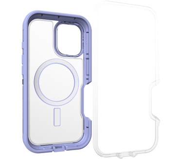 Otterbox Defender Series XT Clear voor MagSafe voor iPhone 16, Lavander Haze