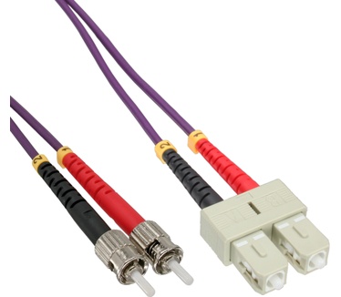 InLine SC/ST, 25 m Paars