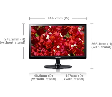 Samsung T19B300EW Zwart