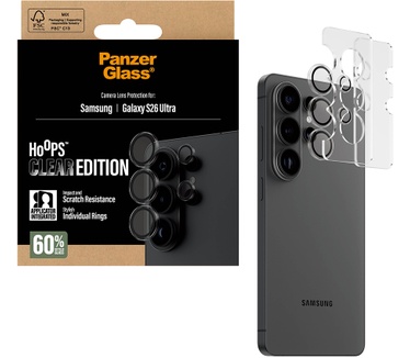 PanzerGlass PanzerGlass® Hoops® Camera Lens Protector Transparent Samsung Galaxy S26 Ultra