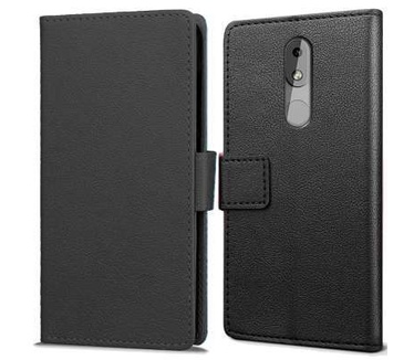 qMust Nokia 3.2 Wallet Hoesje Zwart