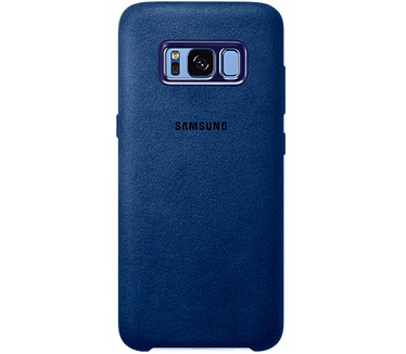 Samsung Galaxy S8 Alcantara Cover (Galaxy S8) Blauw