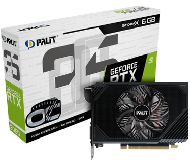 Palit GeForce RTX 3050 StormX OC 6GB