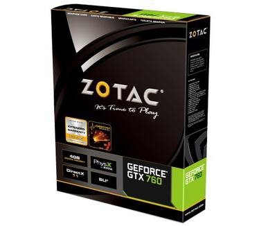 Zotac GeForce GTX 760 4GB