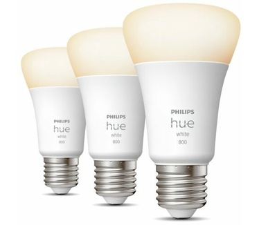 Philips Hue White E27 800 lumen (3-pack)