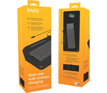 Zagg Wireless Charging Desk Mat