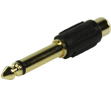 HQ Products 6.35mm M/F RCA