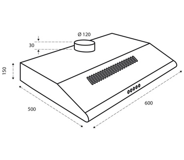 Inventum AKO6012RVS