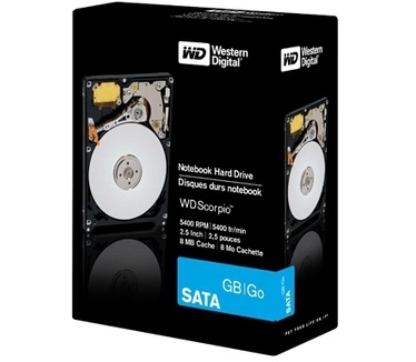 WD Scorpio Blue WD2500BEVT, 250GB