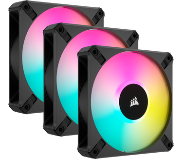 Corsair iCUE AF120 RGB ELITE 120mm PWM Fan with Lighting Node CORE, 120mm