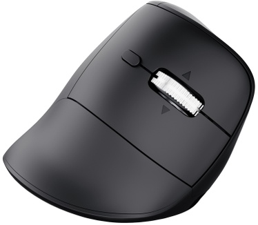Trust Vyran Ergonomische draadloze hyperscrolmuis voor meerdere apparaten