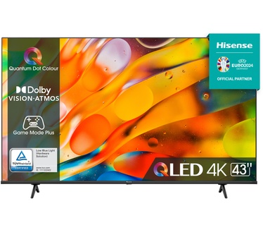 Hisense 43E7KQ Zwart