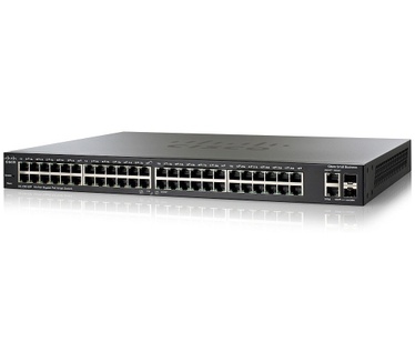 Cisco SG200-50P 48-poorts PoE Manageable Gigabit Switch + 2x SFP