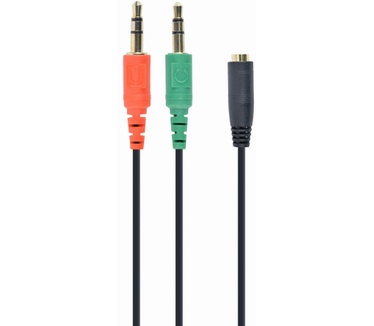 Gembird CCA-418 Groen, Rood, Zwart