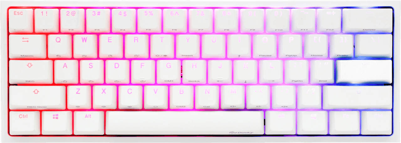 Ducky One 2 Mini White Rgb Mx Speed Us Kenmerken Tweakers