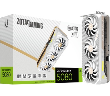 Zotac Gaming GeForce RTX 5080 SOLID OC White Edition