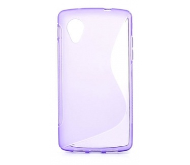 Kees S-line Gel Hoesje LG Nexus 5 - Paars