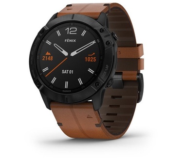 Garmin fēnix 6X Sapphire Zwart (Bruin)