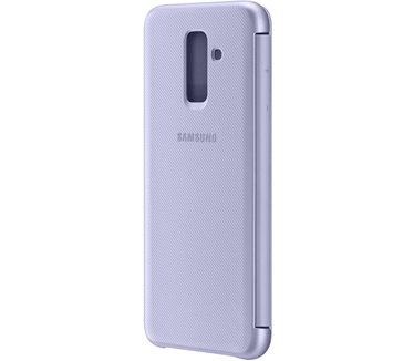 Samsung Galaxy A6+ Wallet Cover (Galaxy A6+) Paars