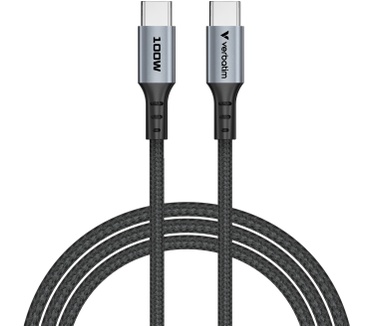 Verbatim Sync & Charge-Kabel - 100W USB-C naar USB-C 120 cm