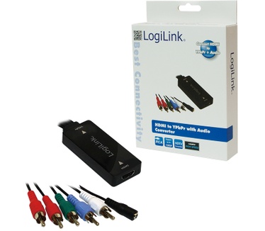 LogiLink CV0059 - Cavo da HDMI a YPbPr con convertitore audio