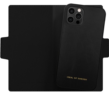 iDeal of Sweden Neo Noir Croco (iPhone 12/12 Pro) Zwart