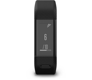 Garmin VivoSmart HR+ Zwart/Haaienvin-grijs