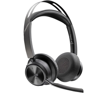 Poly Poly Voyager Focus 2-M USB-C-C Headset USB-C/A Adapter Charging Stand
