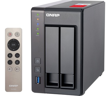 QNAP TS-251+, 8GB ram, zonder harde schijven