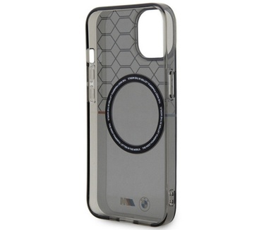 BMW M Tricolor Printed Back Case - Apple iPhone 14 (6.1") - Zwart Zwart