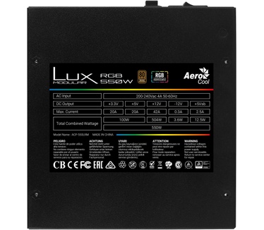 Aerocool LUX RGB 550M