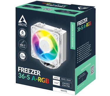 ARCTIC Freezer 36-S A-RGB, Wit