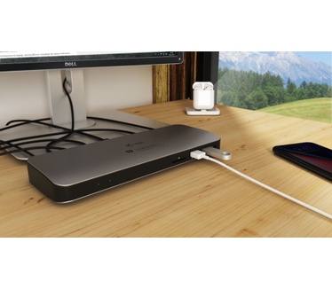 iTEC Thunderbolt 3 Dual 4K Docking Station with Power Delivery 65W + Two TB3 Cables: 150cm & 70cm