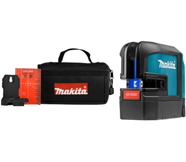 Makita SK105DZ Kruislijn laser rood (zonder accu en lader)