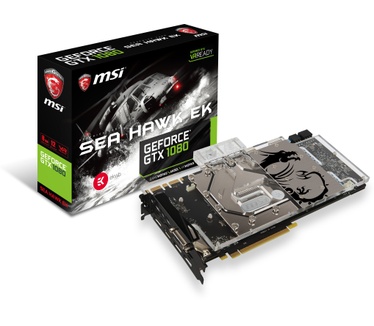 MSI GeForce® GTX 1080 SEA HAWK EK X 8GB