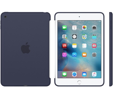 Apple iPad Mini 4 Siliconenhoes Middernachtblauw
