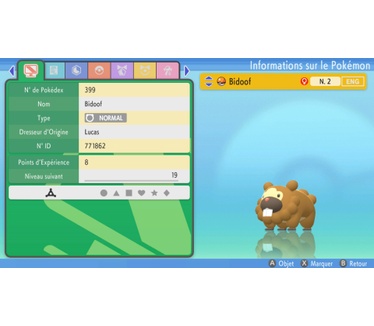 Pokémon Shining Pearl, Switch