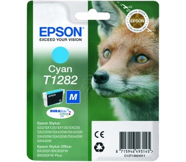 Epson Singlepack Cyan T1282 DURABrite Ultra Ink