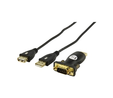 HQ Products USB A - VGA 0.5m