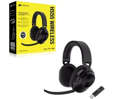 Corsair HS55 Wireless Gaming Headset - Dolby 7.1 - Carbon