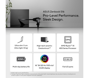 ASUS UM5606GA-SS366W Copilot+ PC