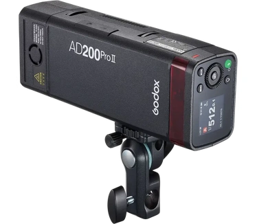 Godox Witstro AD200Pro II (200 W, Flitskop), Studioflitser, Zwart