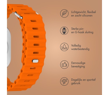 Accezz Ocean siliconenbandje